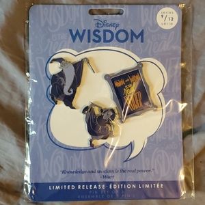 Disney Wisdom Pin Set Sword in The Stone Merlin